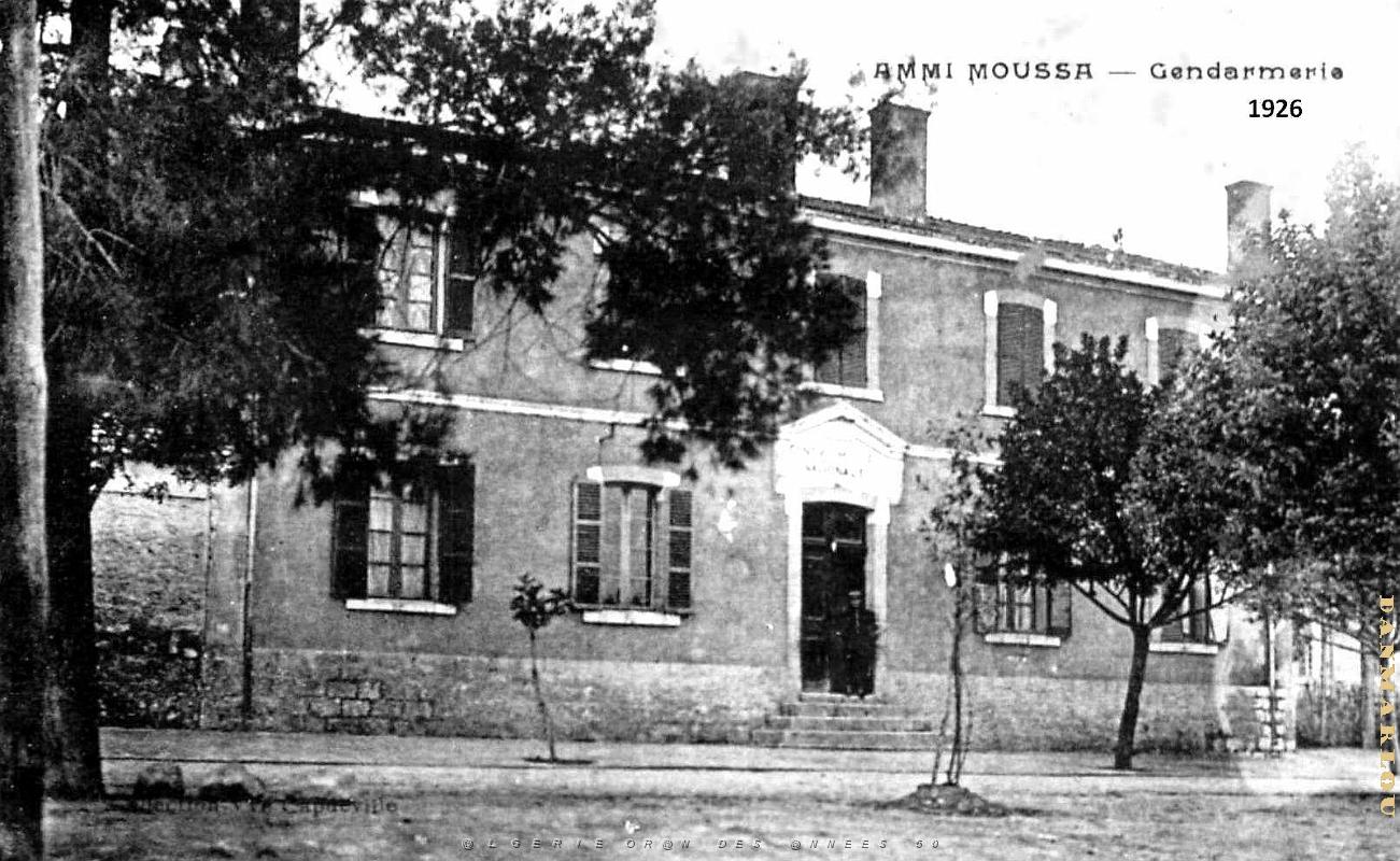 Ammi-Moussa - Gendarmerie - 1926.jpg